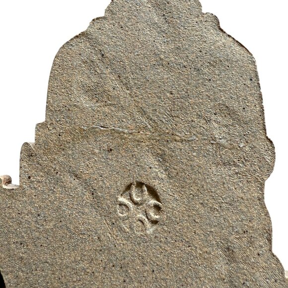 St Andrew's Abbey St Joseph the Carpenter Religious Wall Plaque Handmade Ceramic - Picture 7 of 9